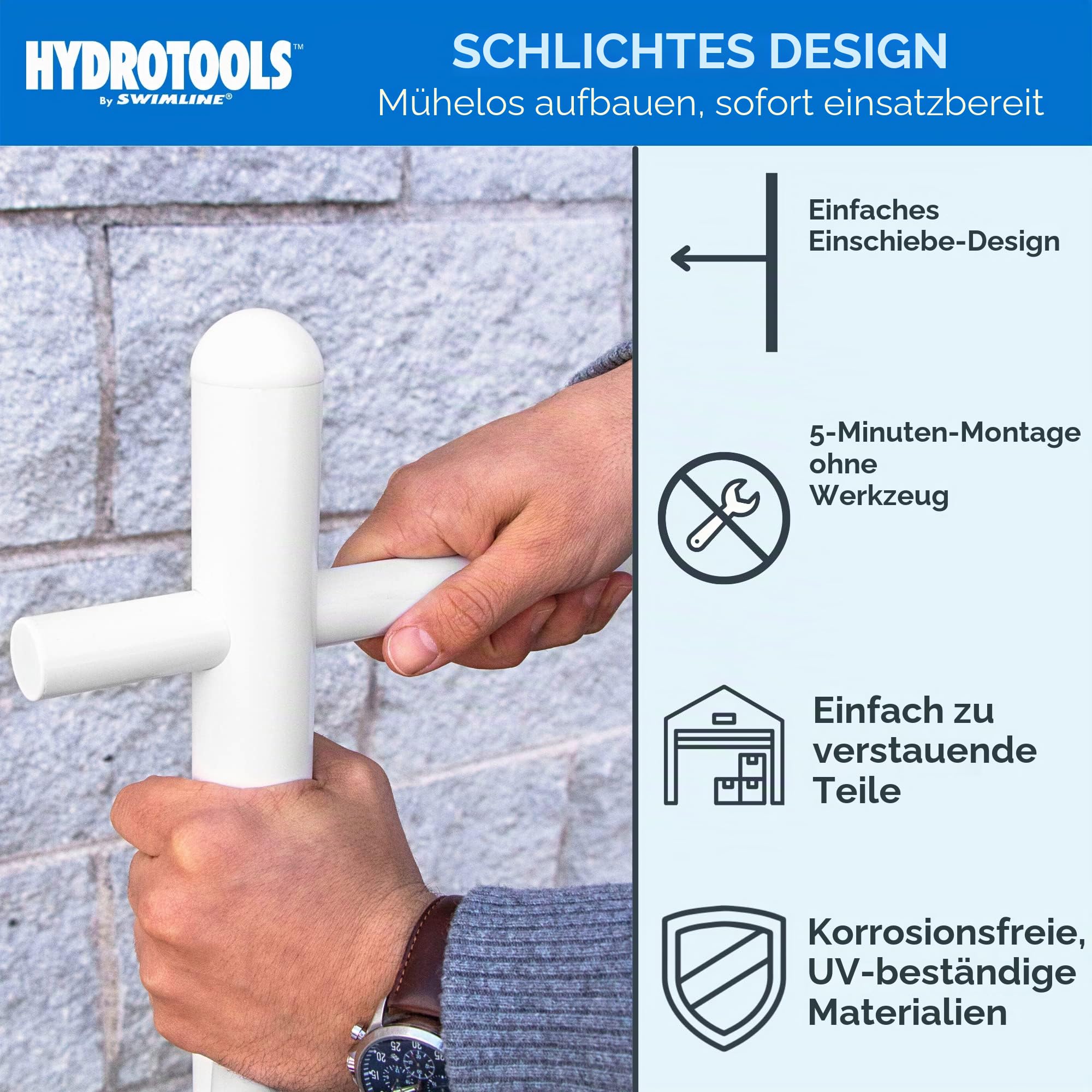 Swimline 89032 Poolside Handtuchhalter, Einheitsgröße, mehrfarbig