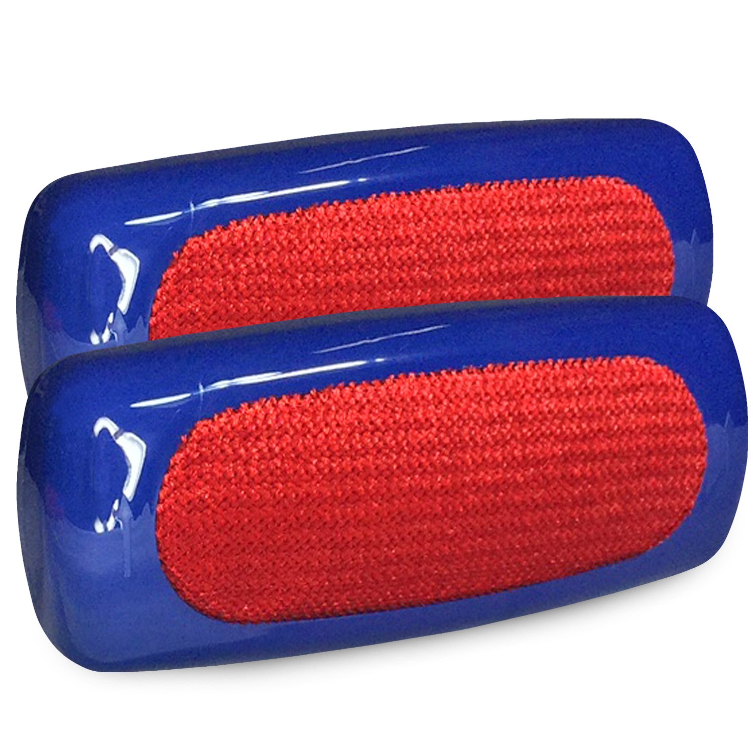 The Super Sweeper + Lint Brush. Handheld Vacuum for Crumbs, Pet Hair, Dirt, Dust, Dry Spills and Lint. (2, Blue)