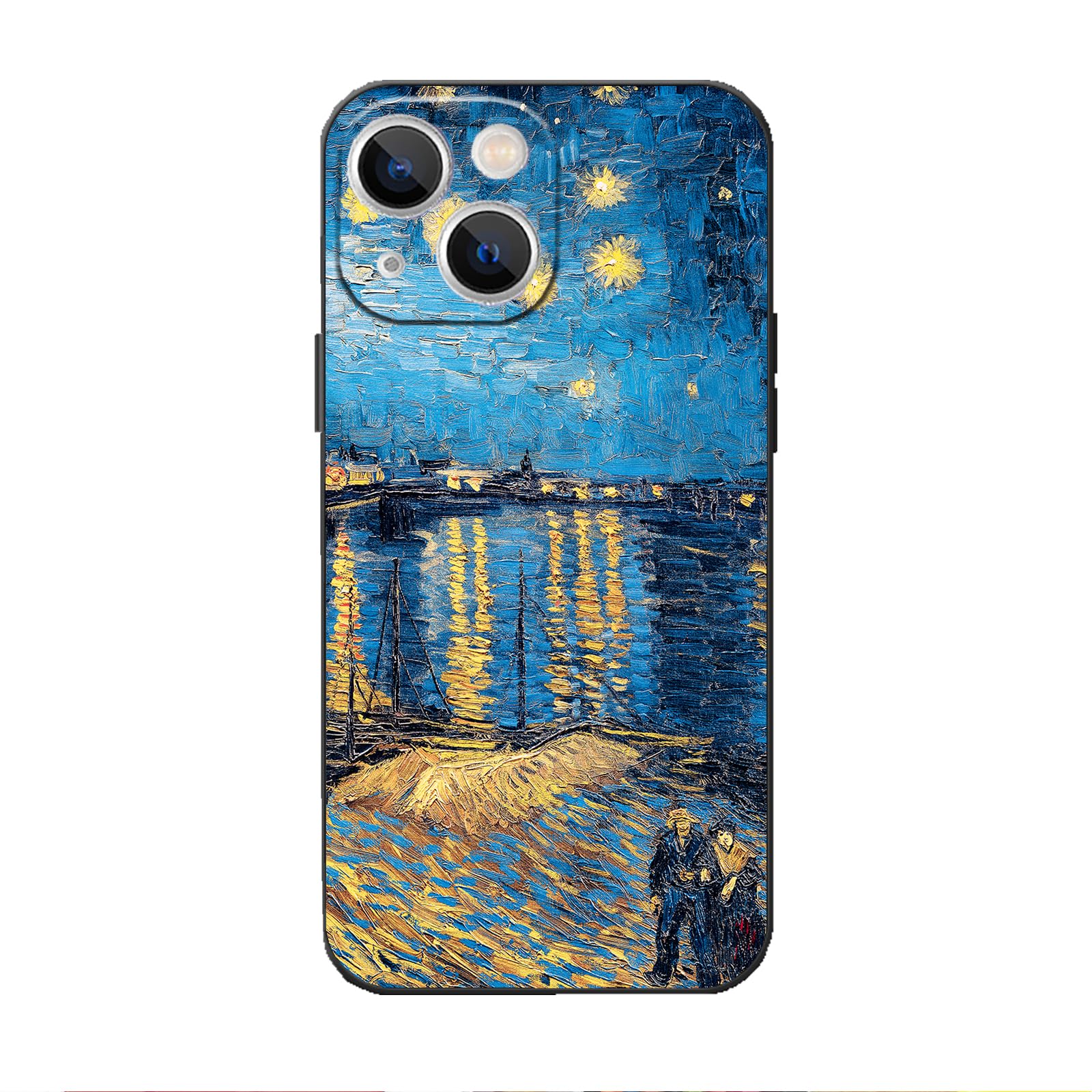 Amazon.com: Van Gogh Phone Case for iPhone 14, Starry Night Over The Rhone  Landscape Classic Art Phone Case, Soft Protective Phone Cover : Cell Phones  \u0026 Accessories