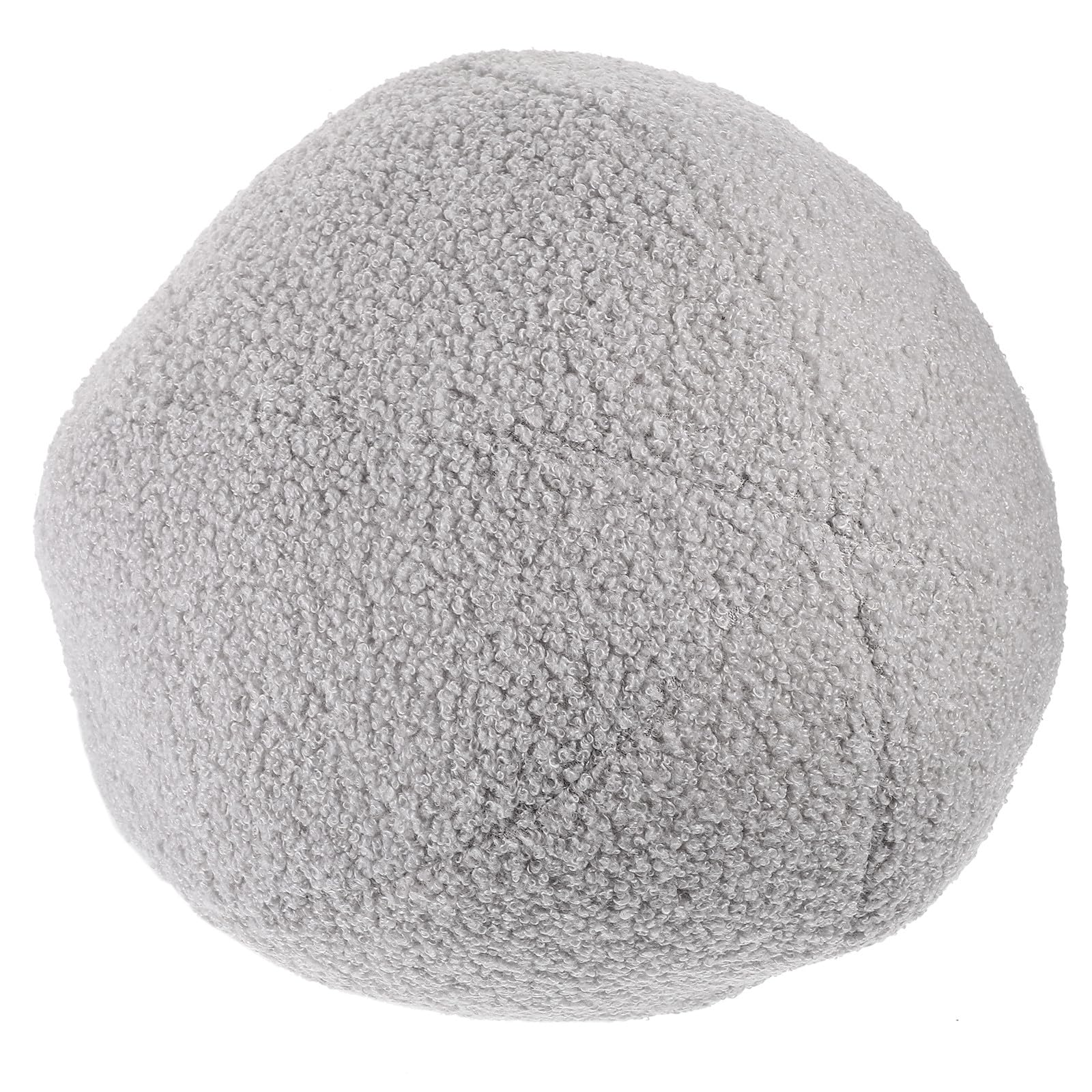 Oreiller Boule Moelleux en Peluche : Coussin Sphérique au Confort Ergonomique et Doux