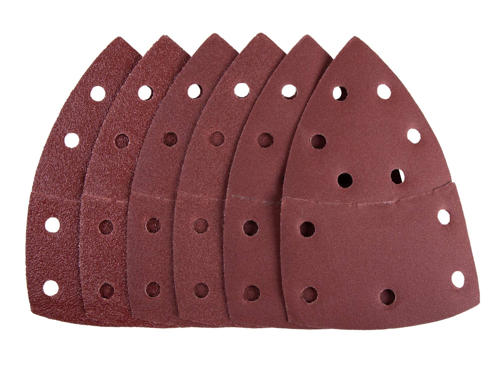 VONROC Levigatrice triangolare multifunzione mouse, 130W. Include contenitore di raccolta della polvere e 6 fogli abrasivi