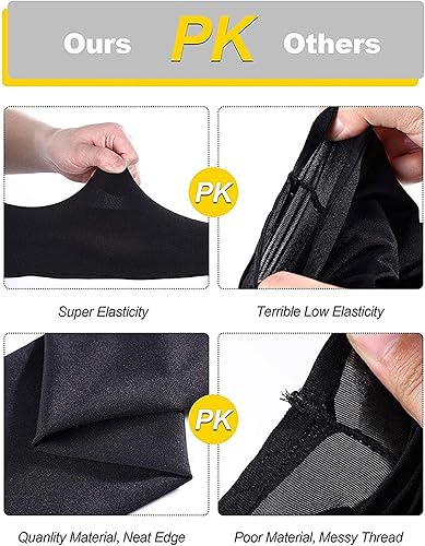 Miniatura 2 de Bememo 9 pares de mangas de protección UV, mangas de enfriamiento, fundas de brazo largas para hombres y mujeres