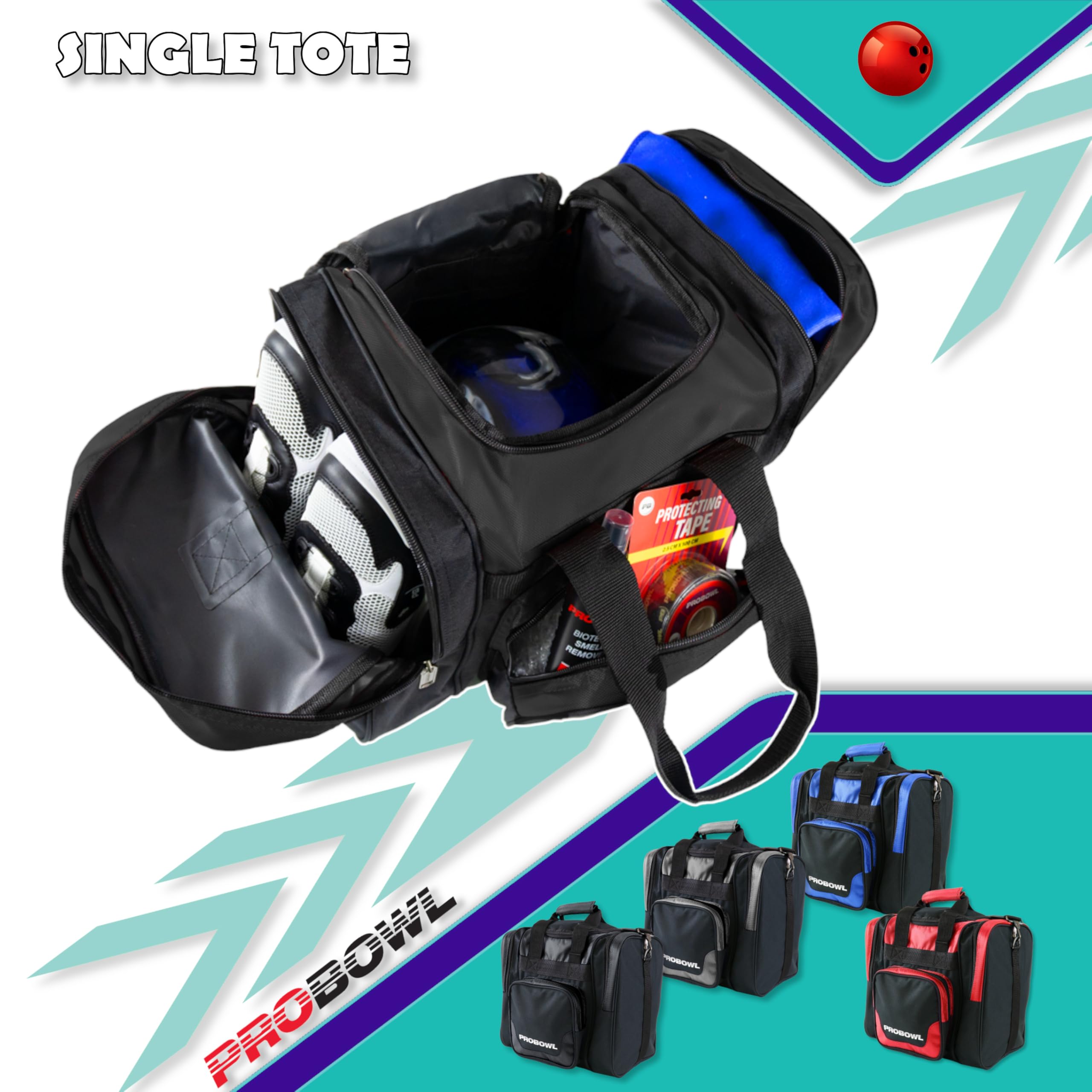 Sac De Bowling Pour Boule Simple,sac Pour Boule De Bowling