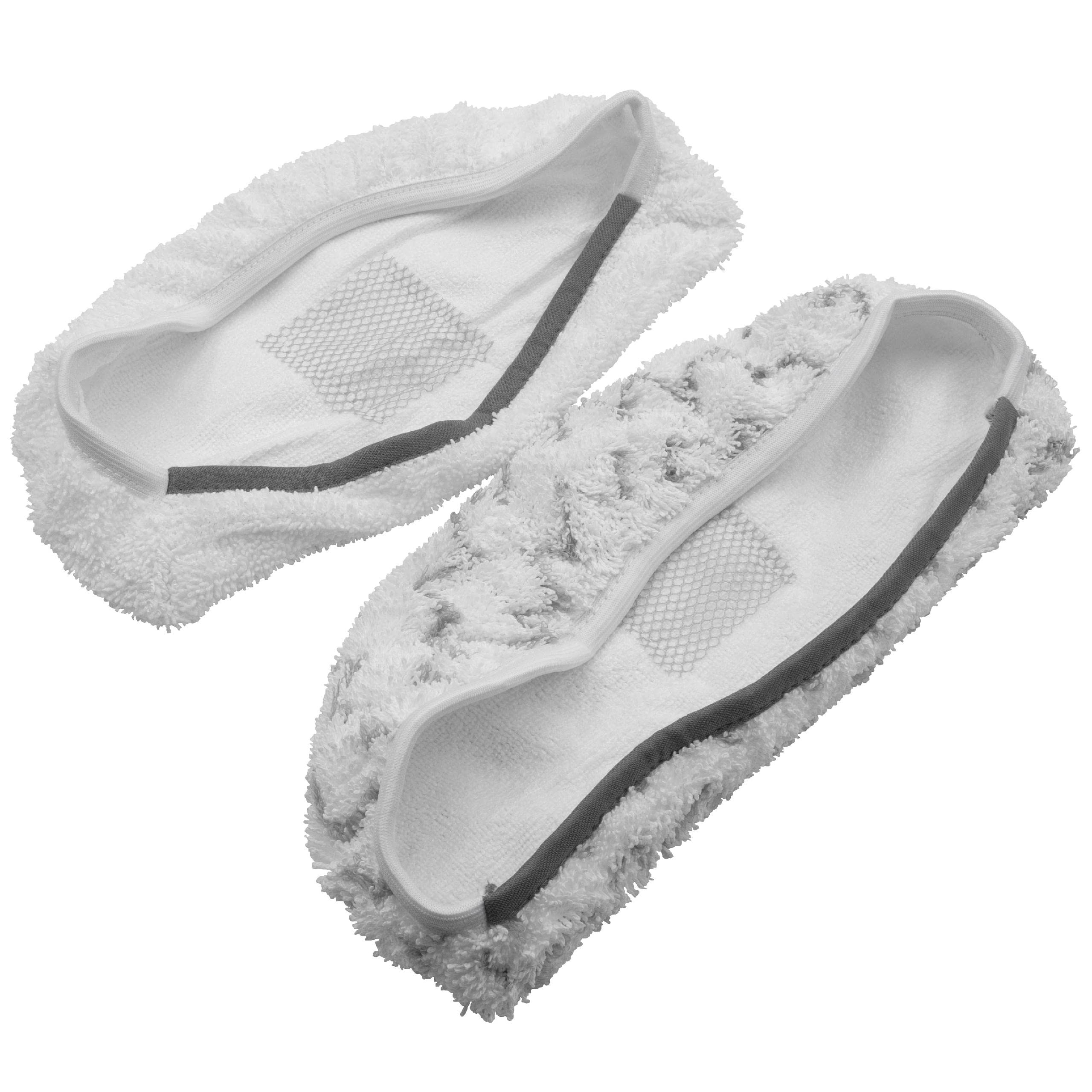 vhbw 2x Housses de rechange compatible avec Bissell PowerFresh 1440, 1940 nettoyeur à vapeur - 31,5 x 17,5 x 0,5cm