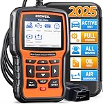 2026 FOXWELL NT510 Elite BMW OBD2 Scanner Full Diagnostic Tool with All Resets BMW Scanner, All System Bi-Directional Control Code Reader, Battery Registration Tool fit for BMW Mini WiFi Free Update