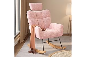 Gizoon Pink Nursery Chair: Comfort and Style in Every Rock