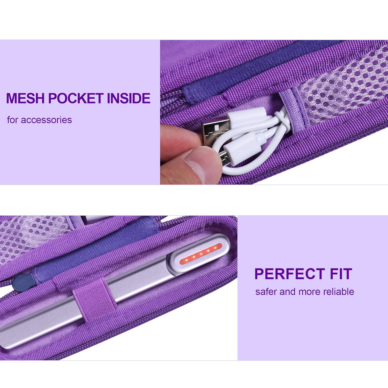 co2CREA Hard Carrying Case Compatible with SolaWave 4-in-1 Facial Wand/Radiant Renewal Wand (V2.0)