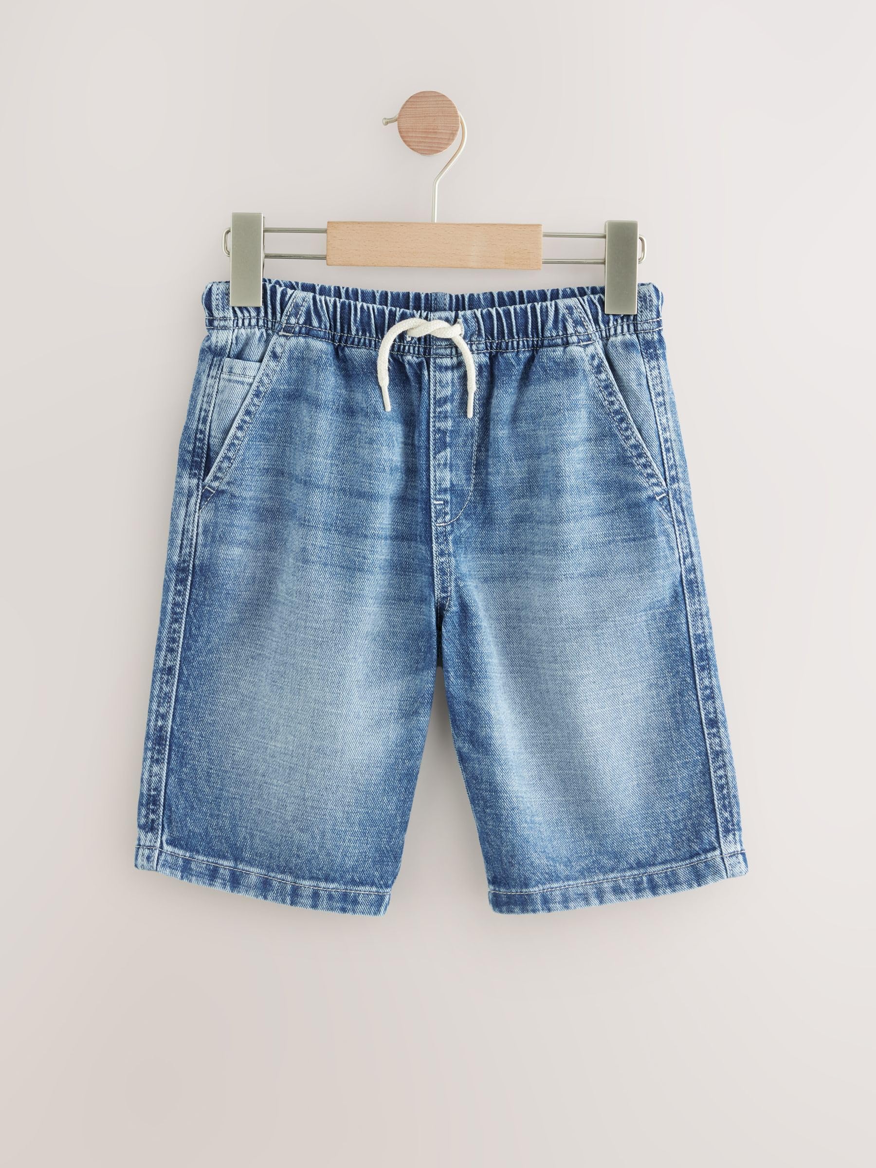 NEXT Niños Pack de 2 Vaqueros Cortos Estilo Bermuda con Cintura elástica