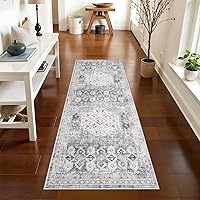 Vista 41 de Alfombra de Pasillo Lavable - Alfombras de Cocina de 2'6"x12' con Respaldo Antideslizante, Alfombras de Casa de Campo para Interiores para Sala