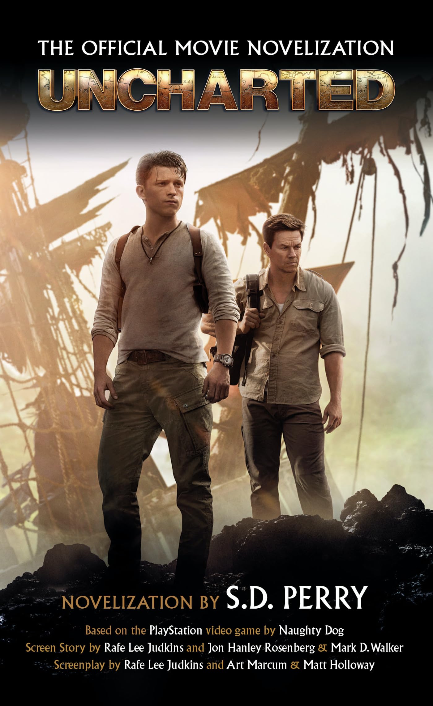 Cover of Uncharted: The Official Movie Novelization