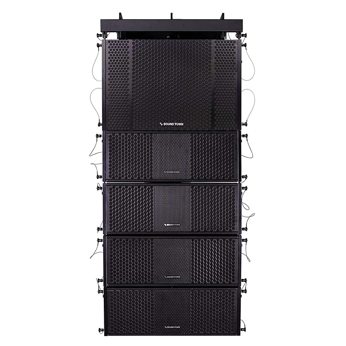 Buy Sound Town ZETHUS Series Line Array Speaker System with One Dual 12