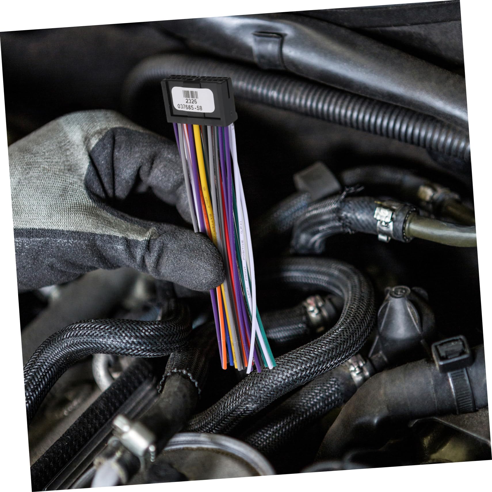 Alipis Car Speaker Wiring Harness Adapter Pin Power Line Conversion Durable Electric Wire for Easy Installation and Reliable Performance Automotive Horn Systems