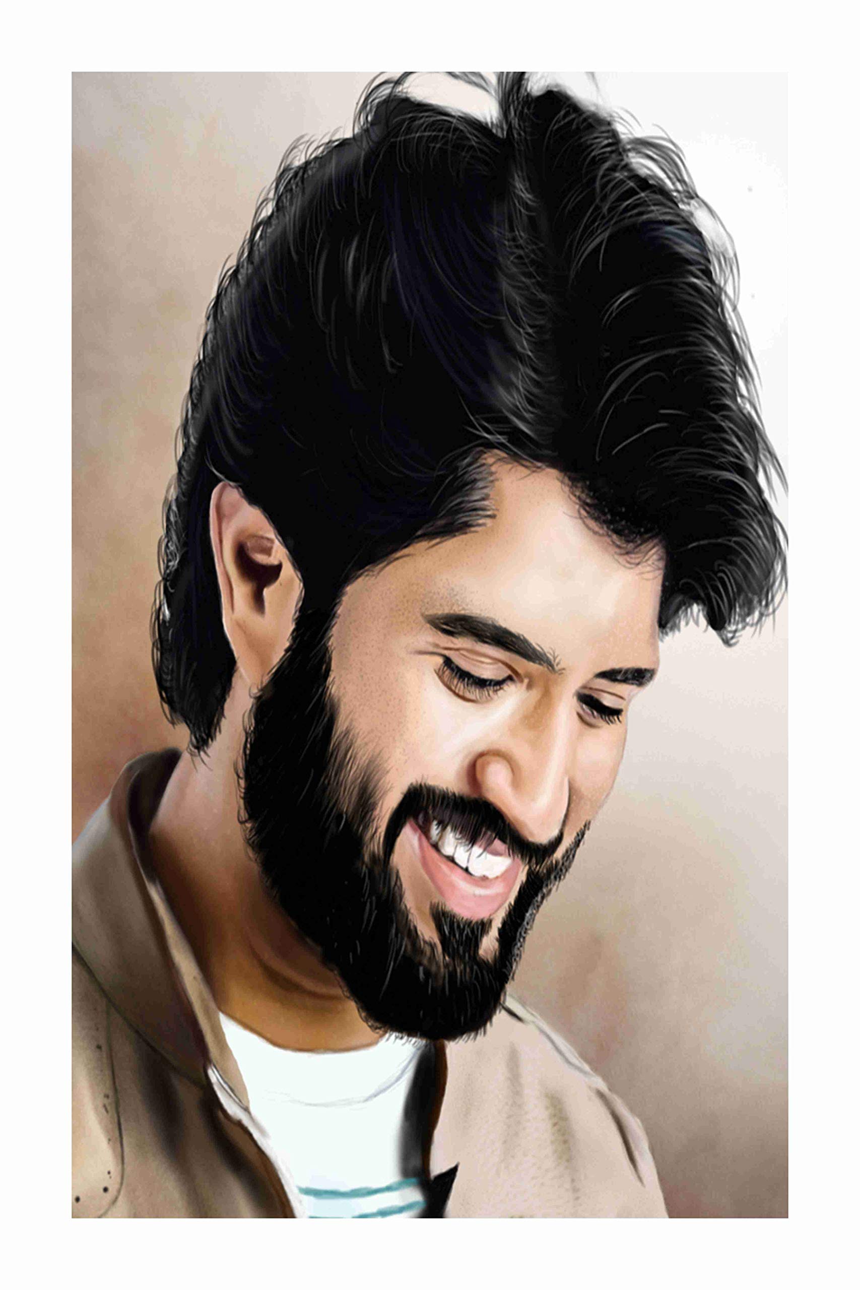 BALDAU PRINTS Vijay Deverakonda Wall Poster For Room (Gloss Laminated, 12X18 Inch, 300 GSM) M18