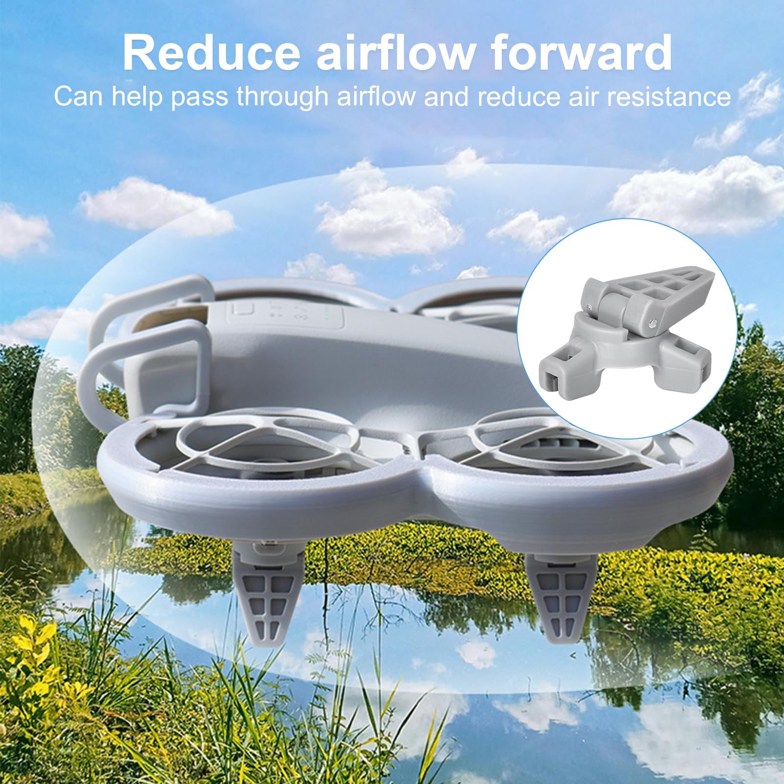 Set Accessori Per Drone DJI Neo: Paracolpi Per Gimbal E Protezione Obiettivo + Gambe Di Atterraggio