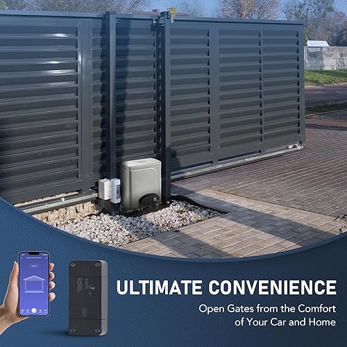 Miniatura 3 de CO-Z Abridor de puerta WiFi Bluetooth, control remoto inteligente de garaje, control remoto de puerta universal, funciona para todos los abridores