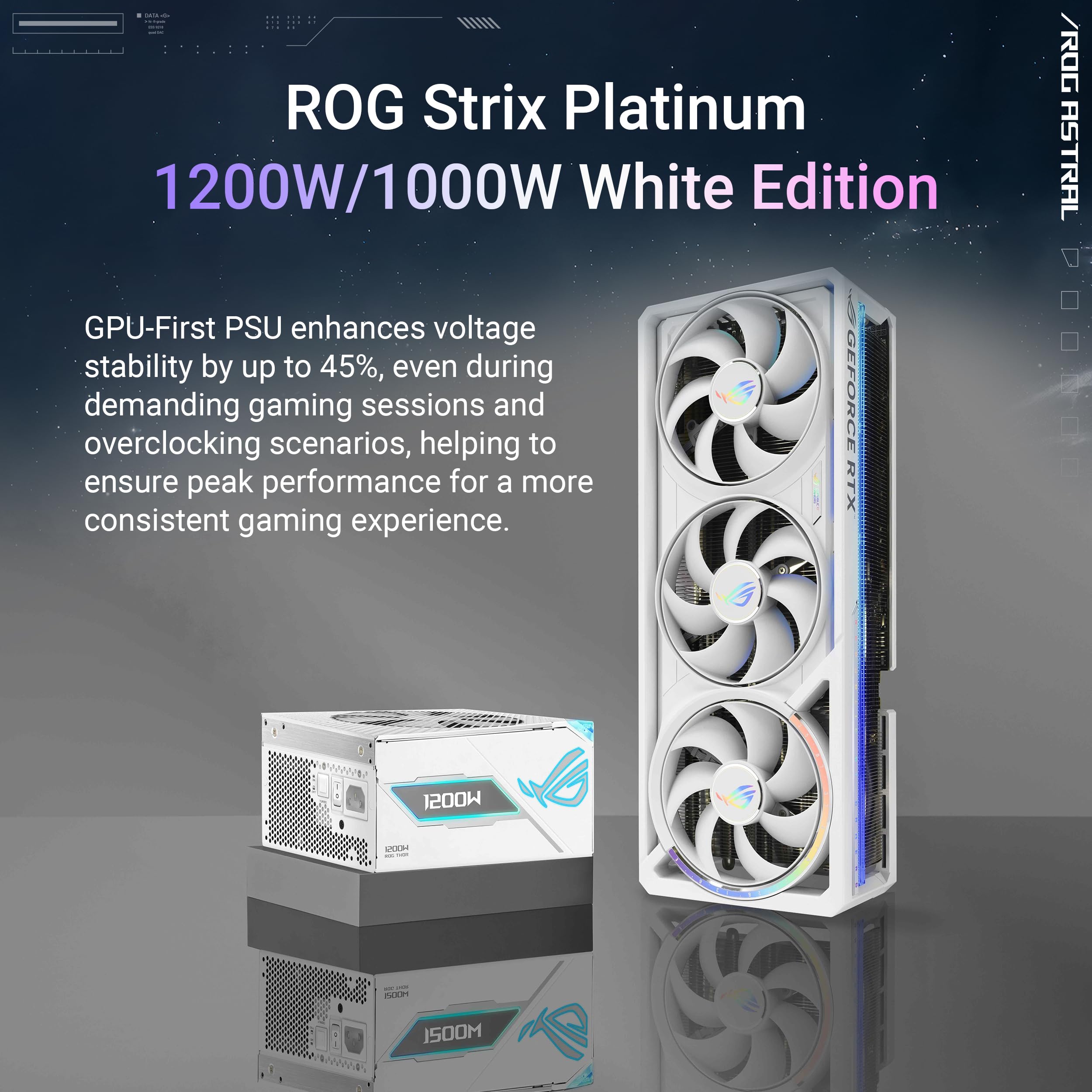 Amazon.com: ASUS ROG Astral GeForce RTX 5080 16GB GDDR7 White OC