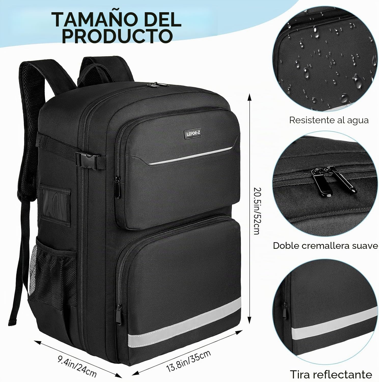 Bolsa de viaje para cochecito, mochila de gran capacidad compatible con pockit GB Pockit Air All-Terrain/Cybex Libelle