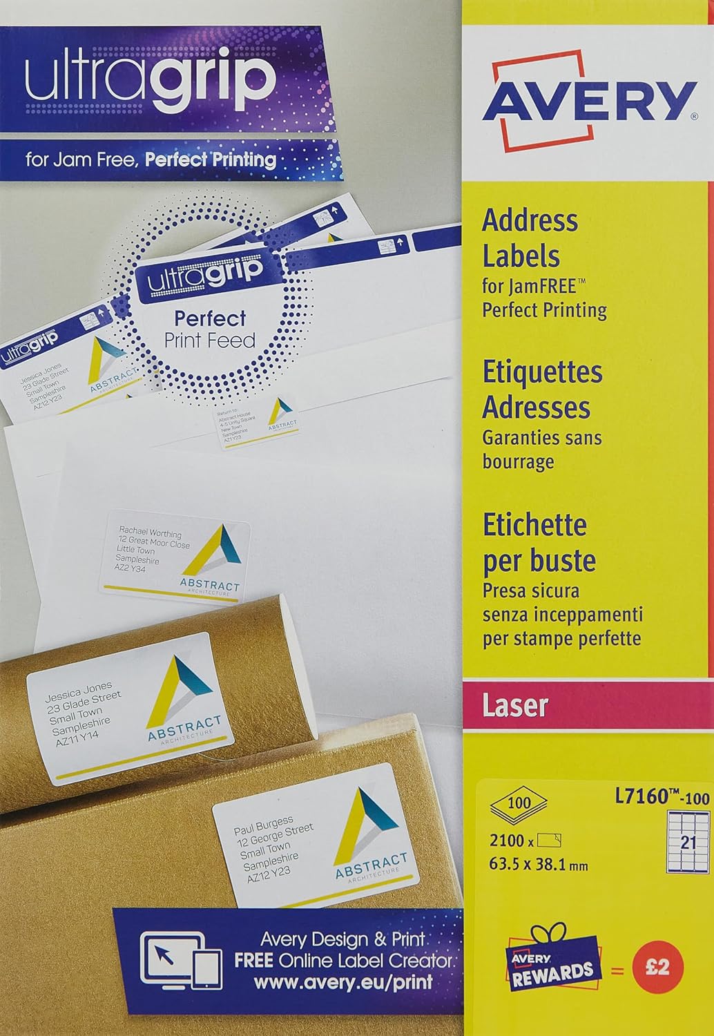 Avery Self Adhesive Address Mailing Labels (Amazon FBA