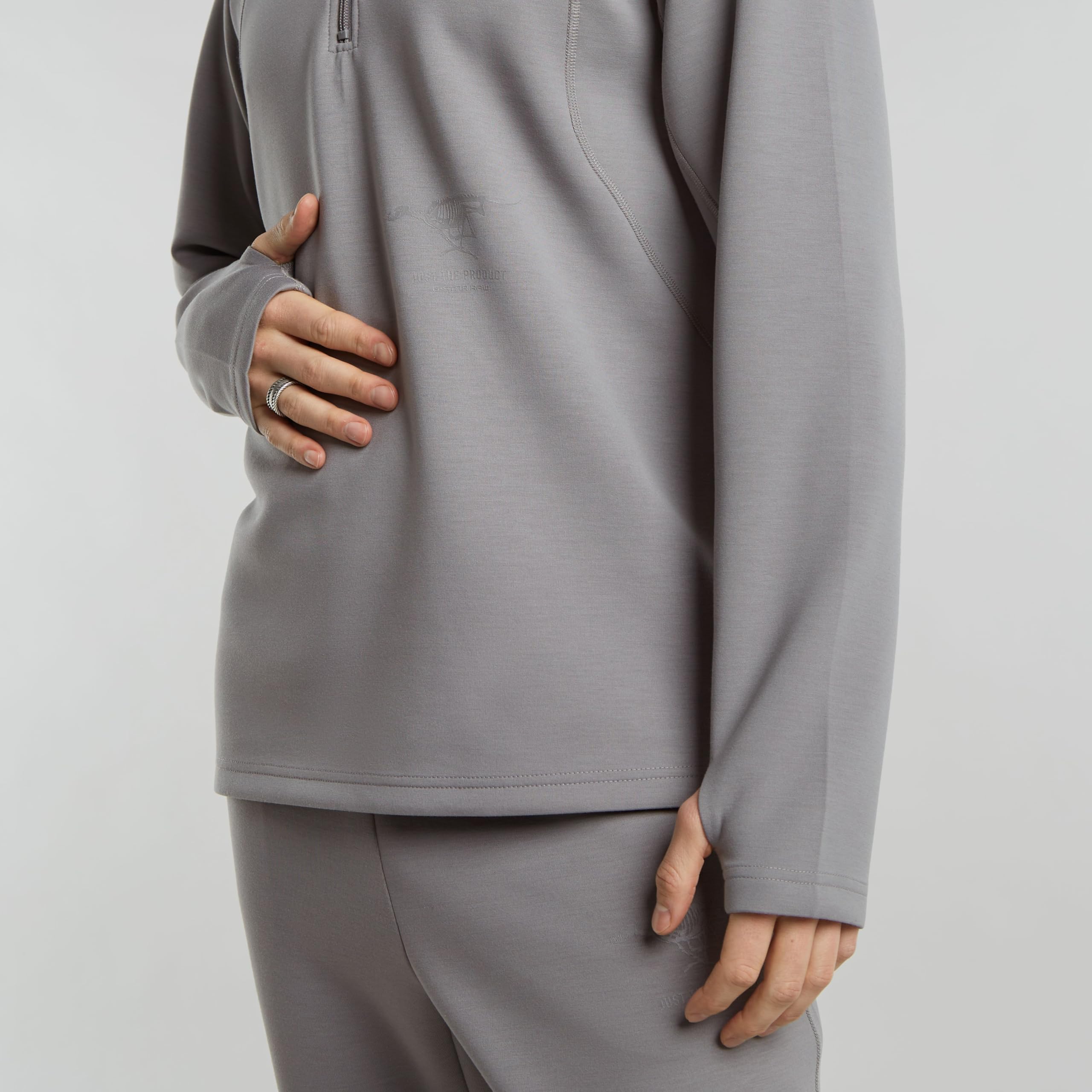 G-Star Motion Half Zip Tweeter T-Shirt Uomo