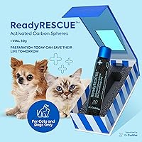 Vista 8 de ReadyRESCUE – Next-Generation Activated Charcoal for Dogs & Cats, 30g - Veterinary-Grade Toxin Detox - Emergency Pet First Aid - Fast Acting, Safe &