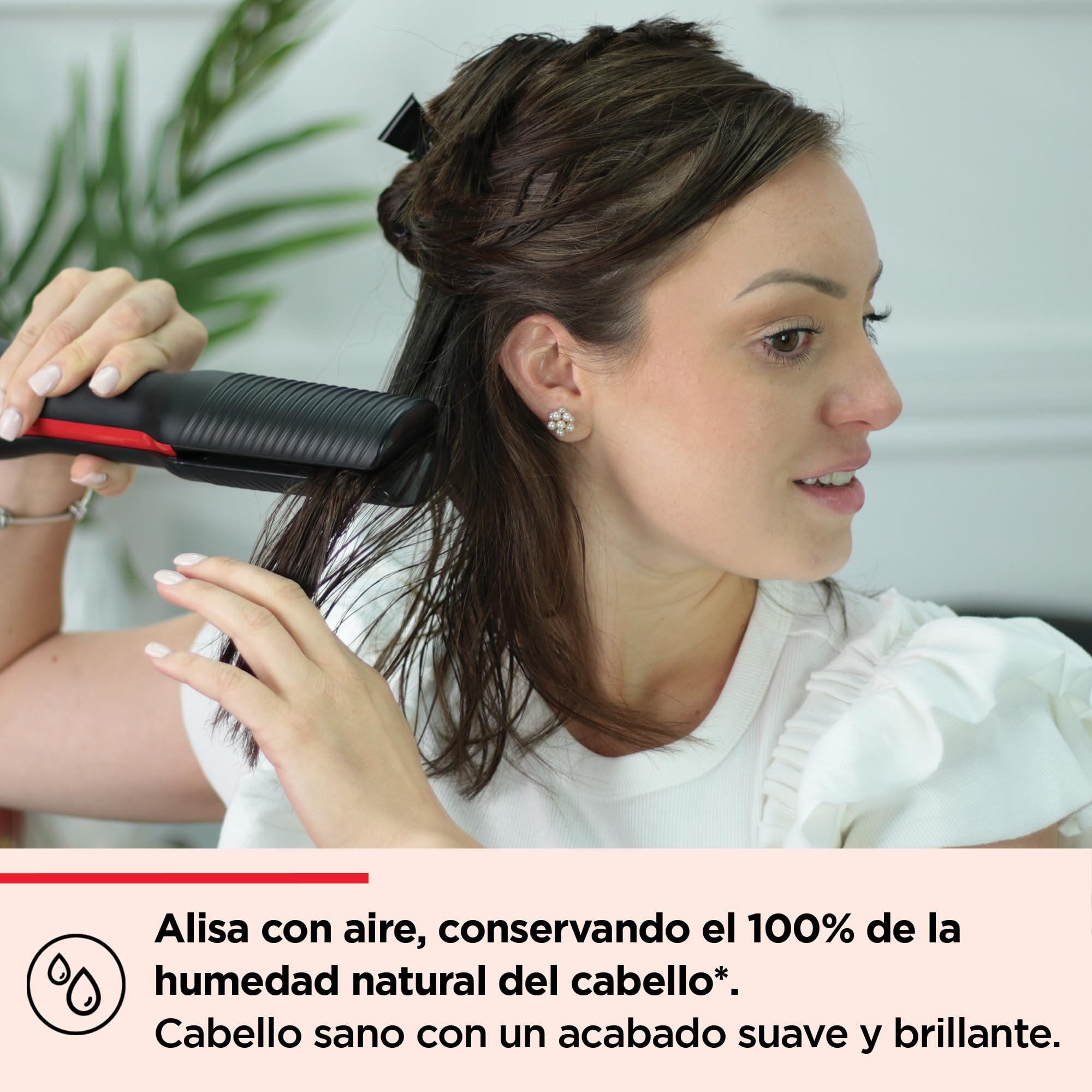 Revlon One-Step Air Straight Secador y Alisador de aire 2-en-1 - RVDR5330E