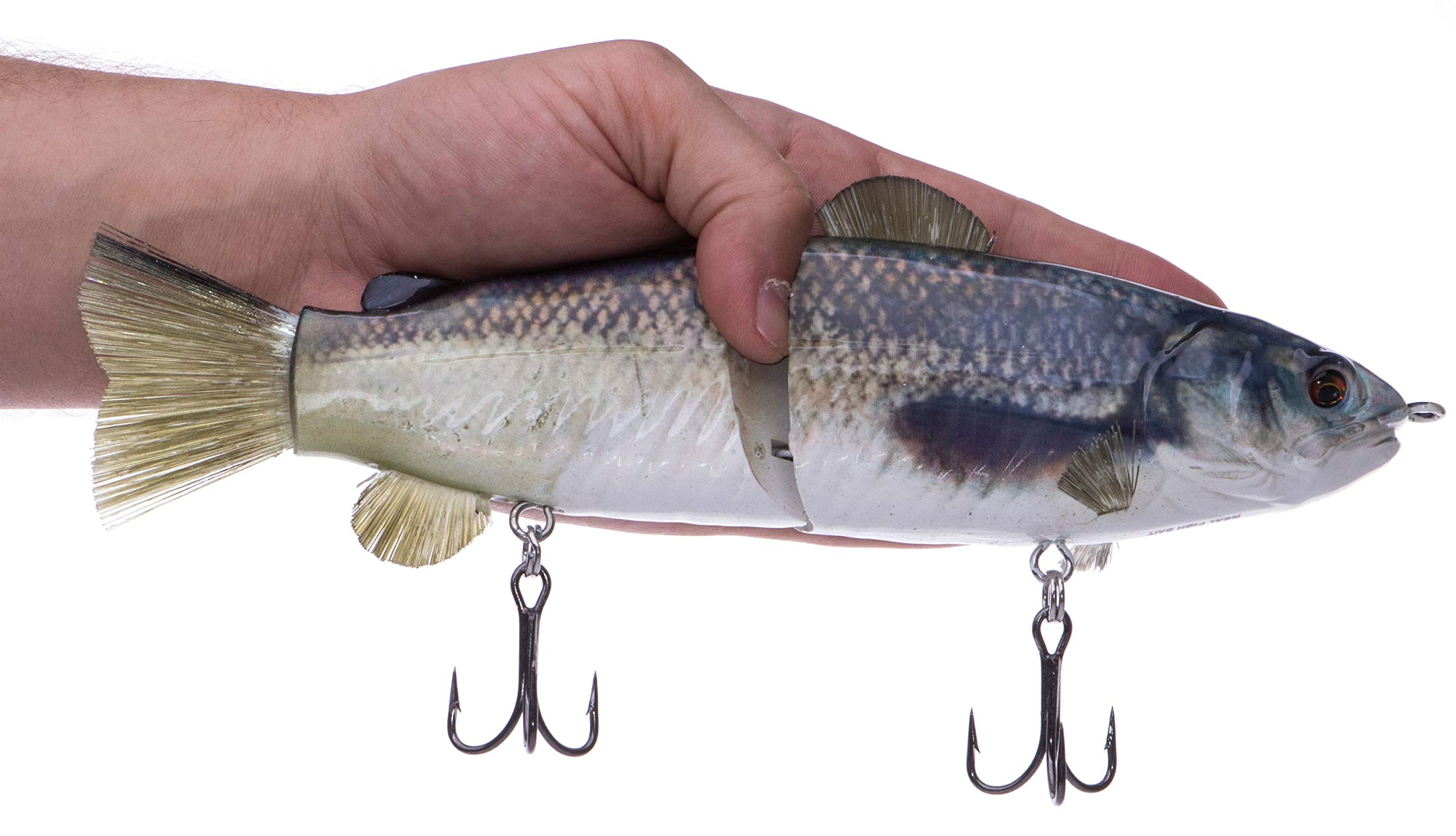 10" RF Glider Glide Bait Bass Musky Striper Fishing Lure Big Multi Jointed Shad Trout Kits Slow Sinking or Floating