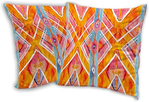 Miniatura 8 de Juego de 2 fundas de almohada de tortuga marina de 18 x 18 pulgadas, fundas de almohada cuadradas decorativas de peces tropicales oceánicos para el