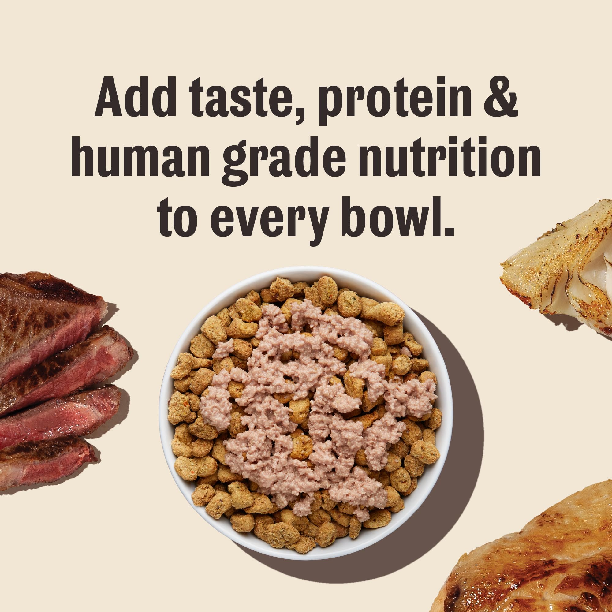 The Honest Kitchen Human Grade Meal Booster: 99% Beef Dog Food Topper 5.5 oz Pack of 12 product thumbnail 8