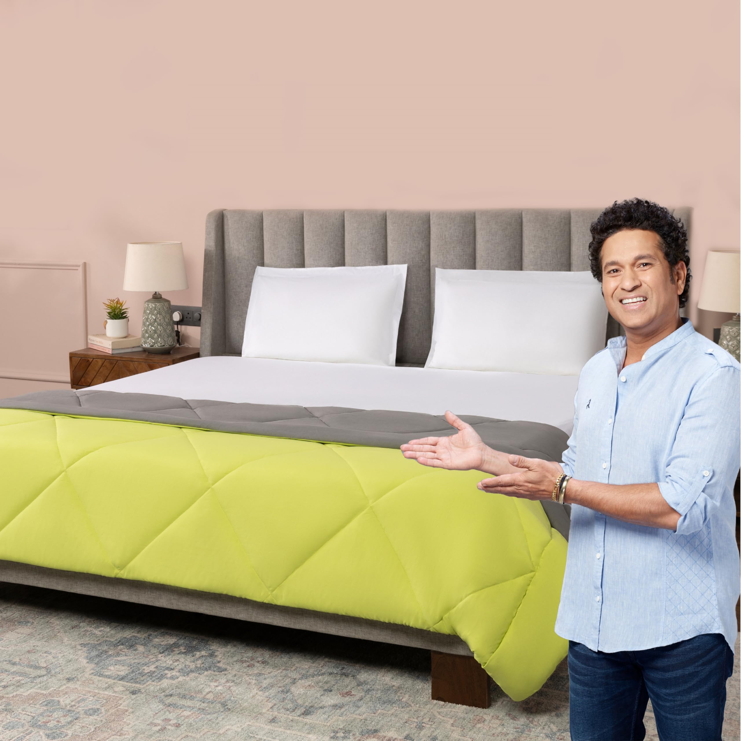 Livpure Smart Reversible Quilt Blanket - Cozy Comfort -14 Livpure Smart Reversible Quilt Blanket - Cozy Comfort -14