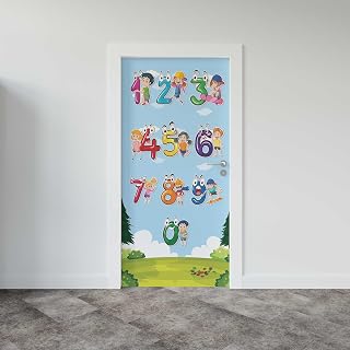 Kapı Giydirme Kapı Sticker Folyosu Rakamlar