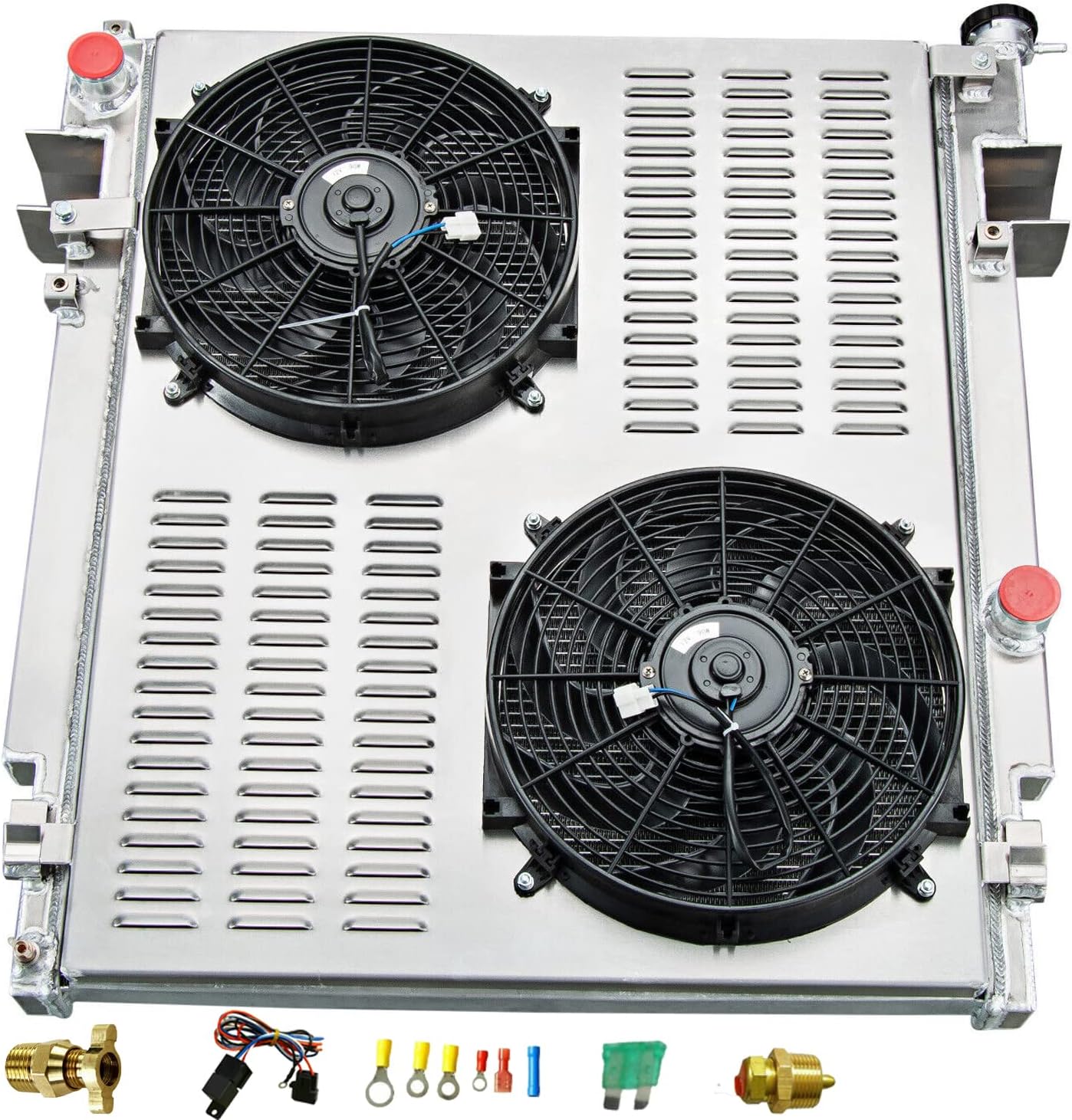 AluRadiador Aluminum Radiator for 2010 2011 2012 Dodge Ram