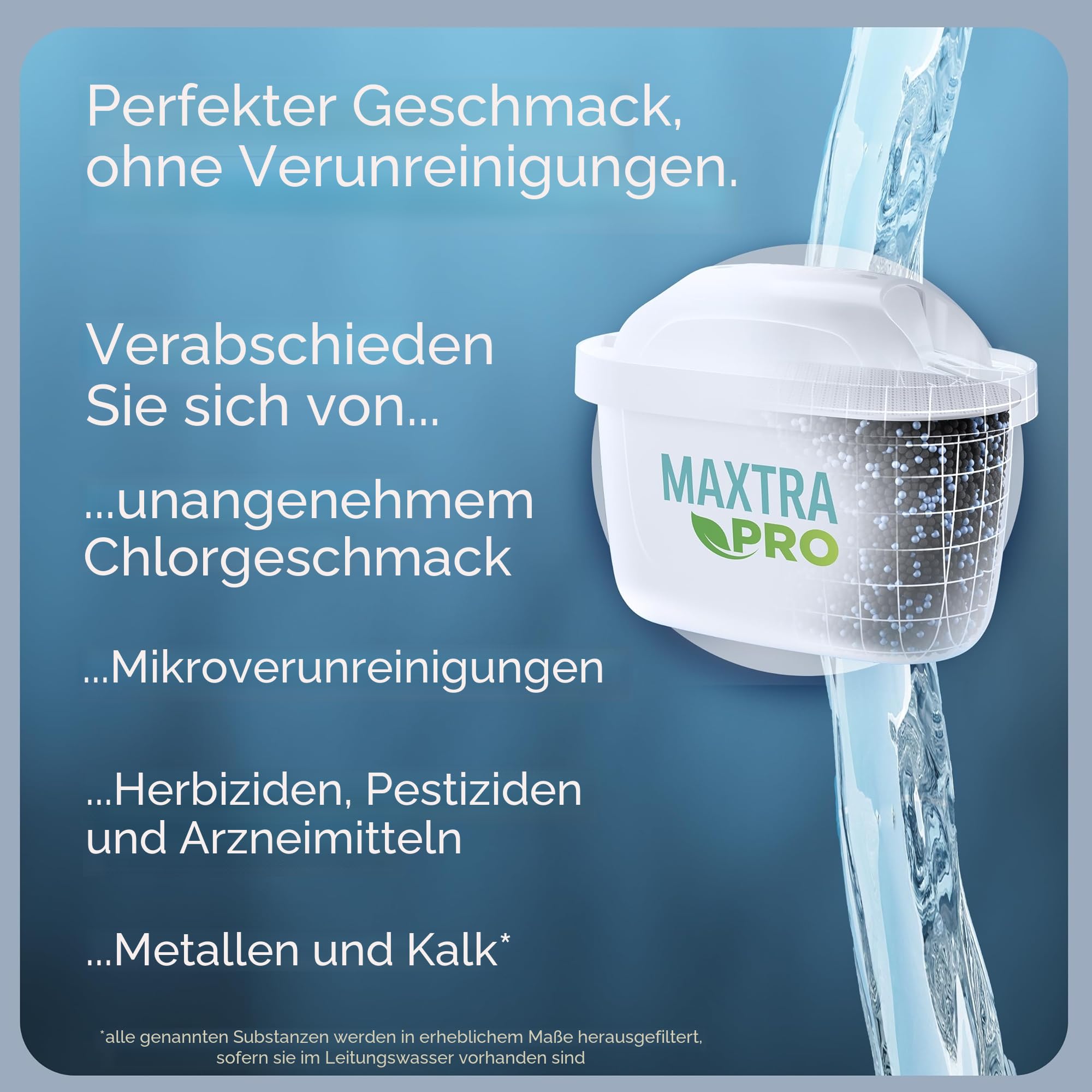 Brita Marella XL+1 Maxtra Pro PP Filterkanne, Blau, Polypropylen, 3,5 l, 150 l