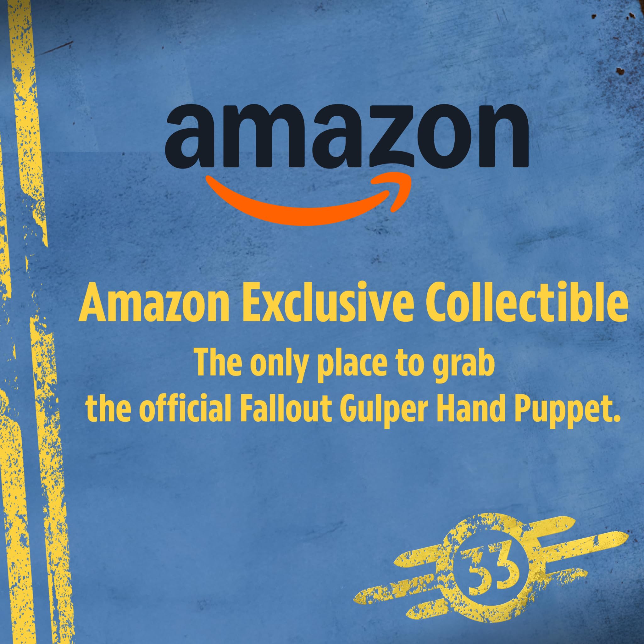 Numskull Gulper z serialu Fallout – Marionetka na rękę – Pluszowa zabawka kolekcjonerska dostępna tylko na Amazon – Dla dorosłych i dzieci