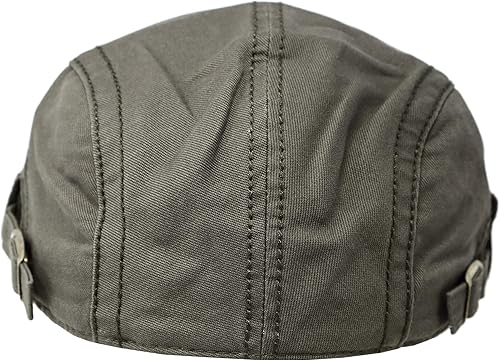 Miniatura 10 de Gorra de algodón lavado Newsboy de hiedra clásica vintage para hombre