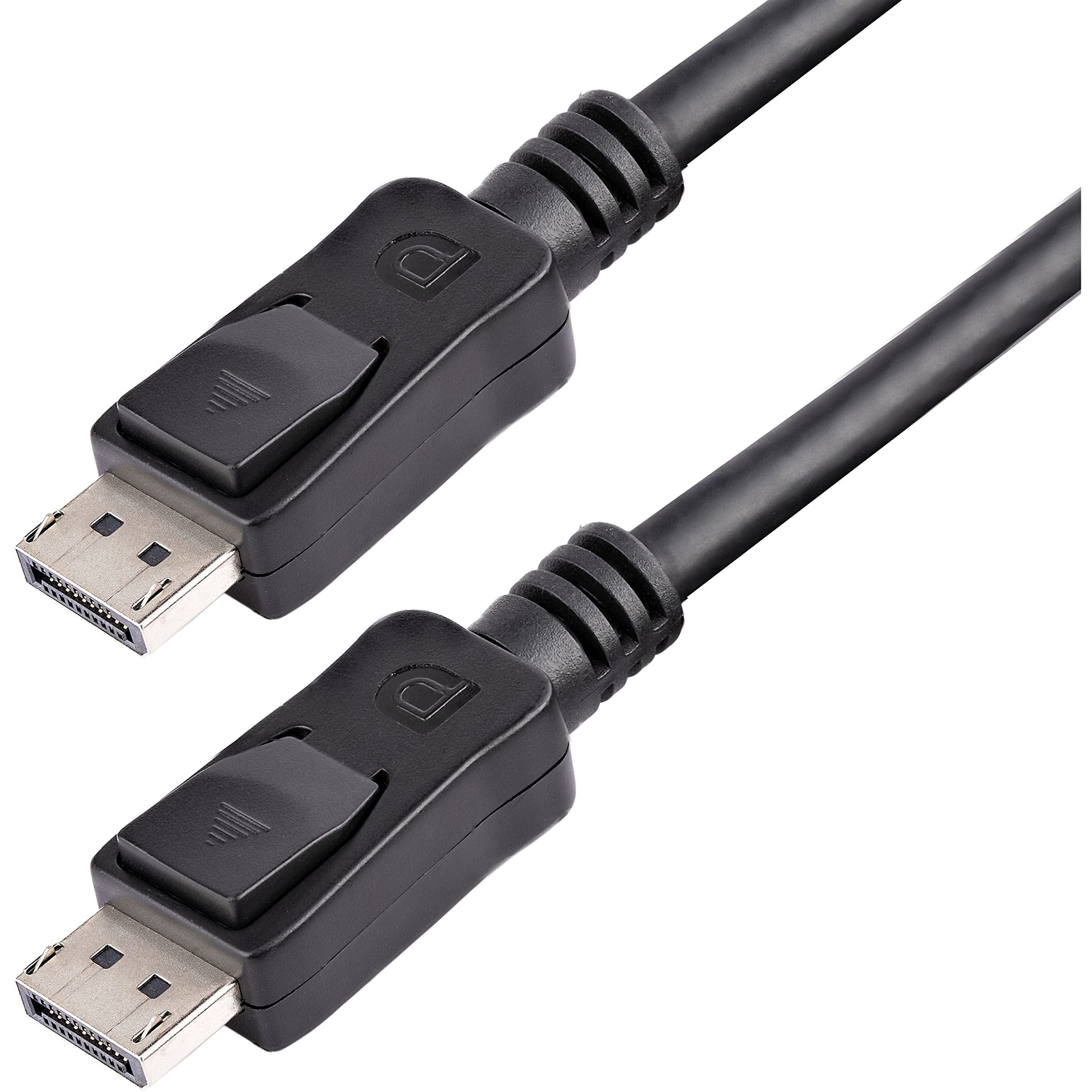 StarTech.com Cavo DisplayPort 1.2 da 2 m, confezione da 10, cavo DisplayPort certificato VESA 4K x 2K, UHD, cavo DP per monitor, con chiusure