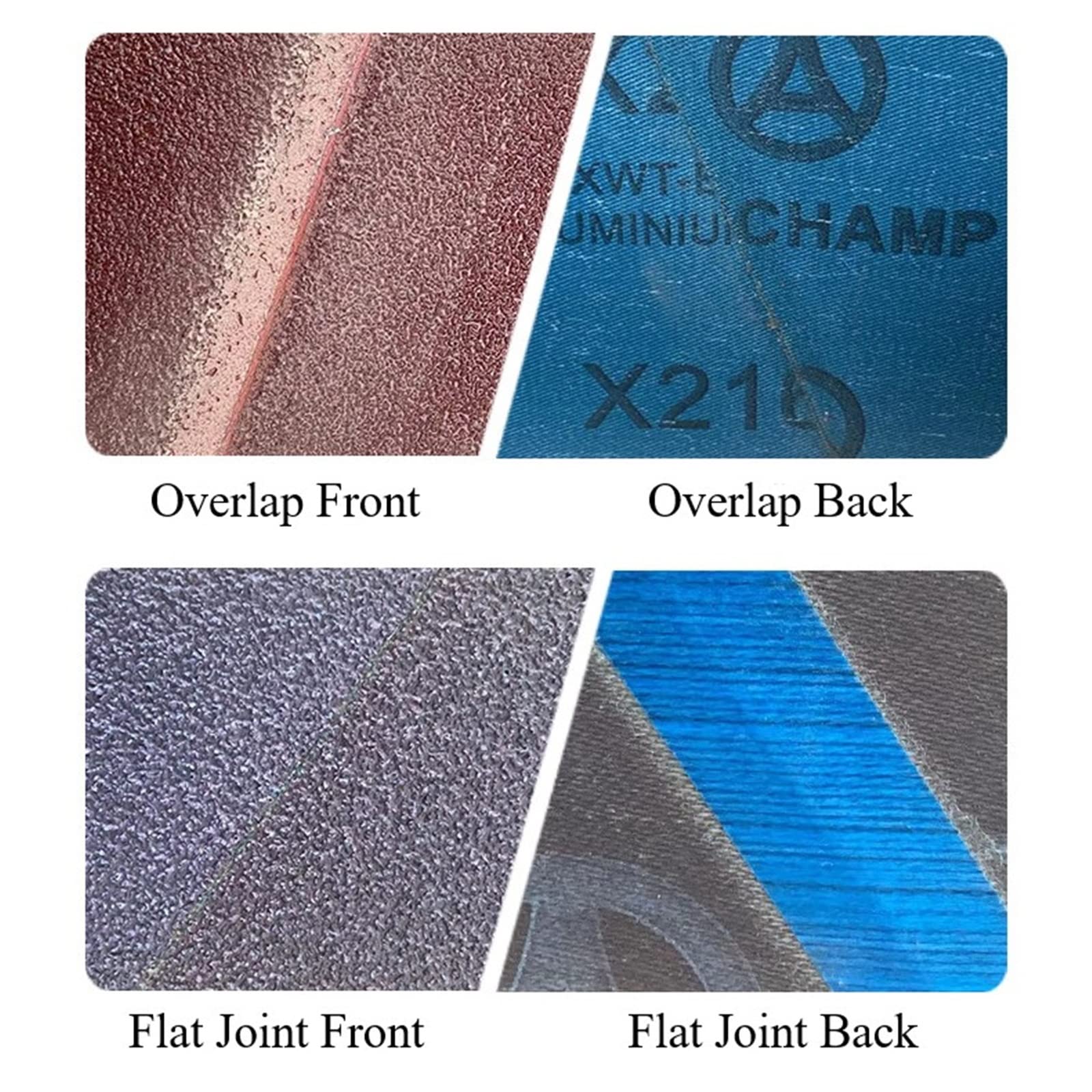 Bandas de Lijado para lijadoras de Banda, Juego de Correas de Lijado de 11 Uds., 915x100mm, for Pantalla de Lijado de Metal, Correas abrasivas de óxido de Aluminio con Grano 40-800#