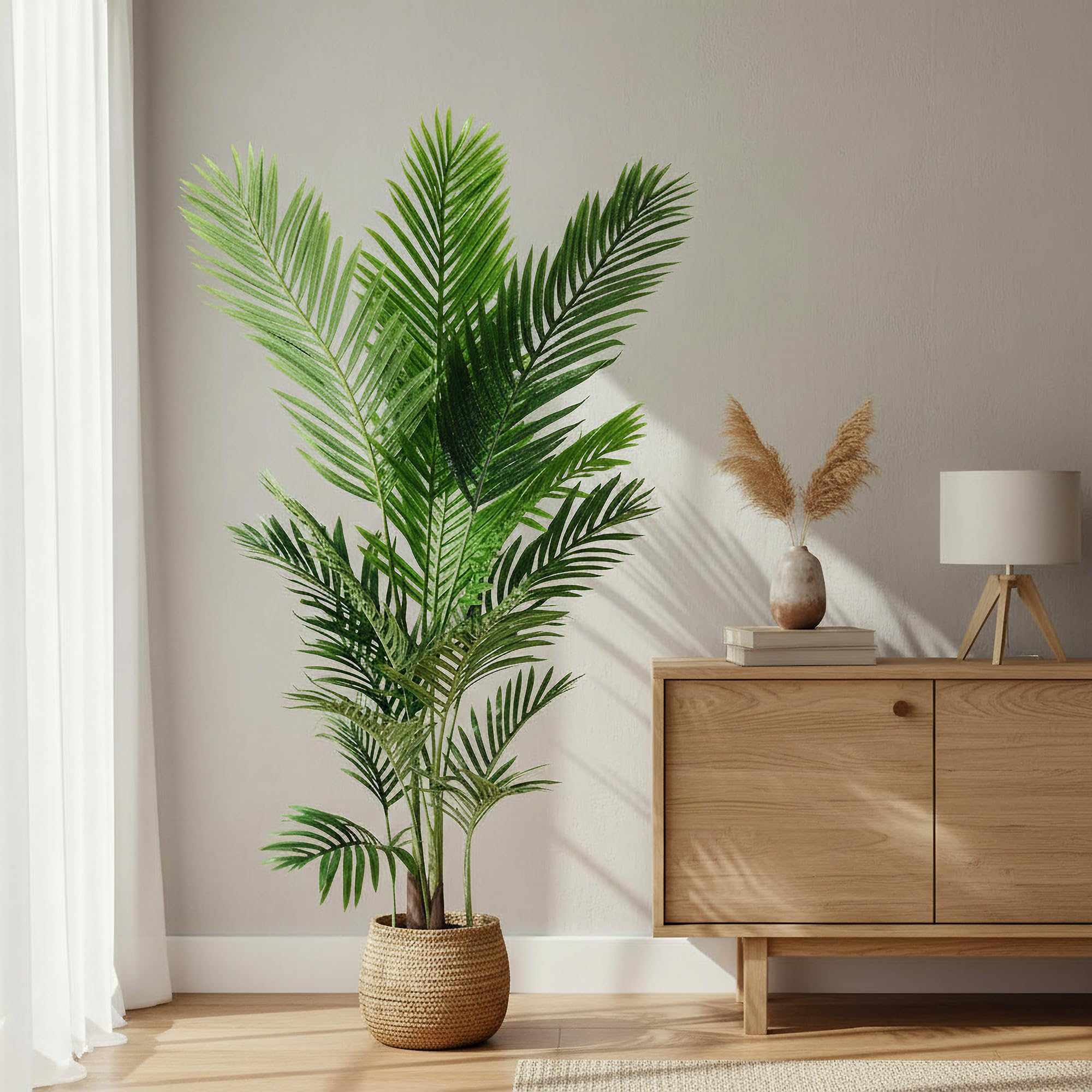 COSTWAY Kunstplanten, groot, 160 cm