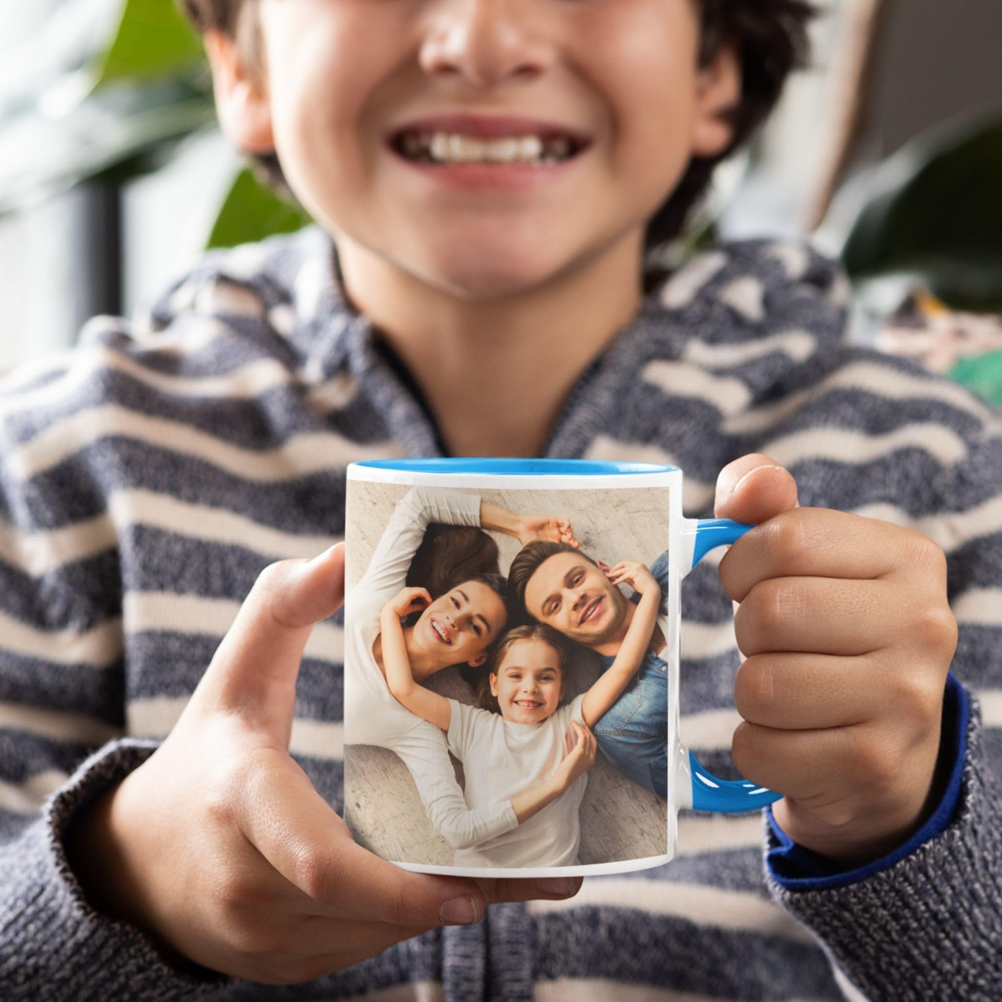 Custom Personalized Mug with Picture or Text of Your Uploads, Microwave & Dishwasher Safe Ceramic Mug, 325ml - Image 6