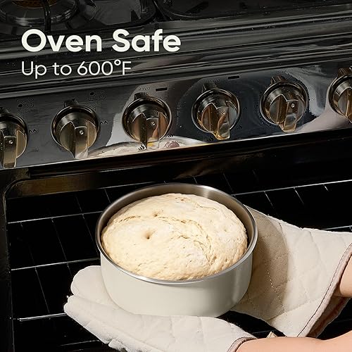 Miniatura 6 de CAROTE Juego de 14 ollas y sartenes, juego de utensilios de cocina de acero inoxidable, mango desmontable, juegos de utensilios de cocina de