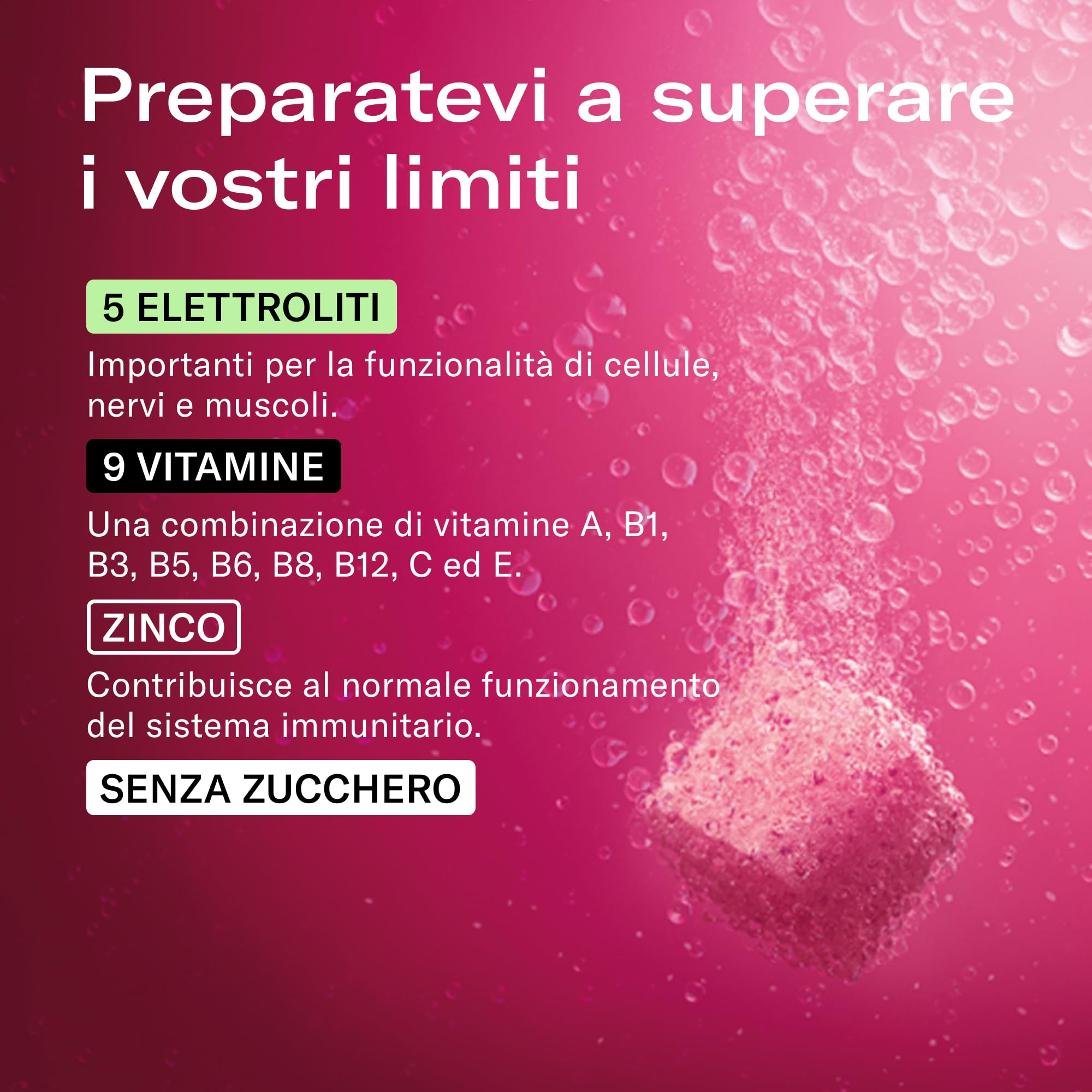 waterdrop® Set Microlyte, 36 Cubetti per acqua, Sali Minerali: 4 Elettroliti, 9 Vitamine, Magnesio, Electrolytes Drink, insaporitore acqua senza zucchero