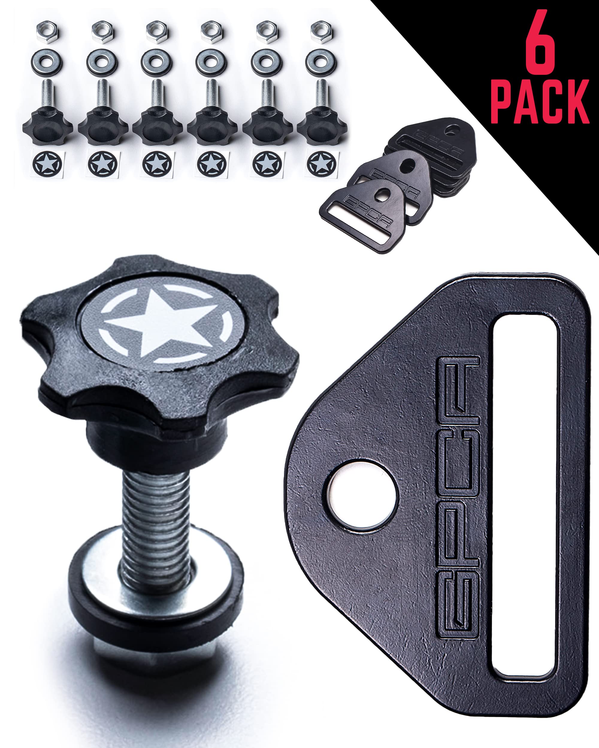 Buy GPCA Tie Down Quick Removal Thumb Screw Bolts and DRings Set