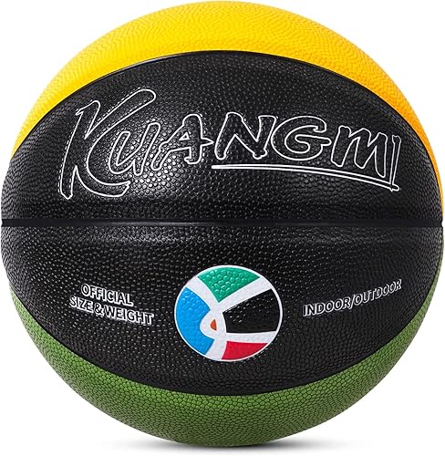 Miniatura 2 de Kuangmi Olympic Colors Baloncesto Talla 4,5,6,7 para jóvenes, hombres y mujeres