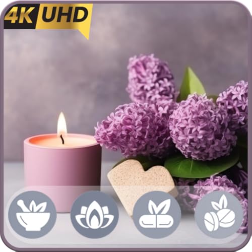 Relaxing Candlelight TV App – Alpha Wave Therapy for Deep Sleep, Body Healing, and Brain Refresh
