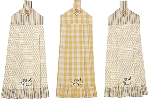 VHC Brands Cotton Hanging Kitchen Towel