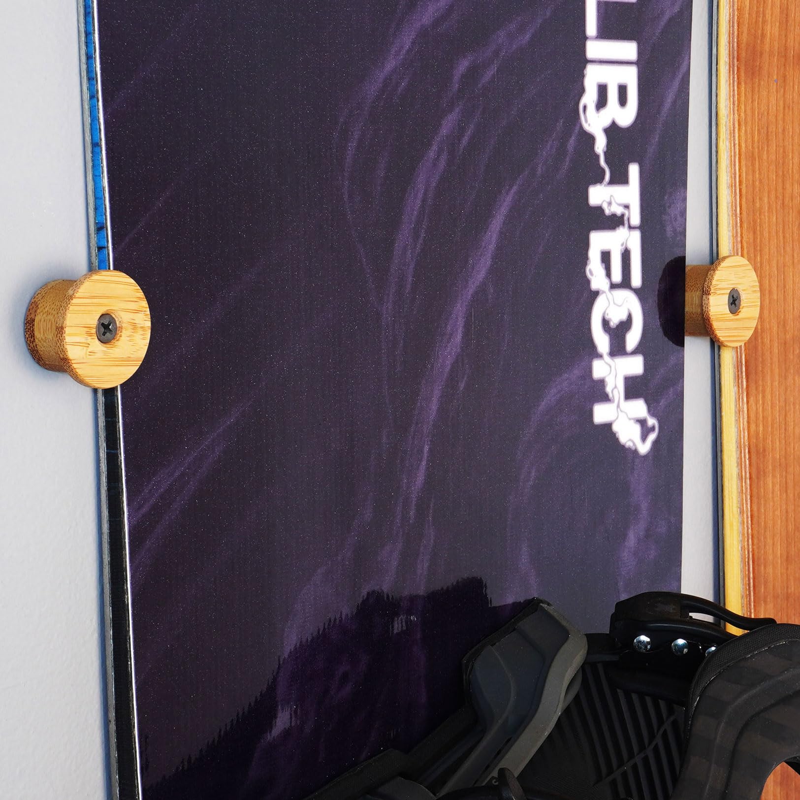 Grassracks Bamboo Ski Rack & Snowboard Rack - The Nubbin (2)