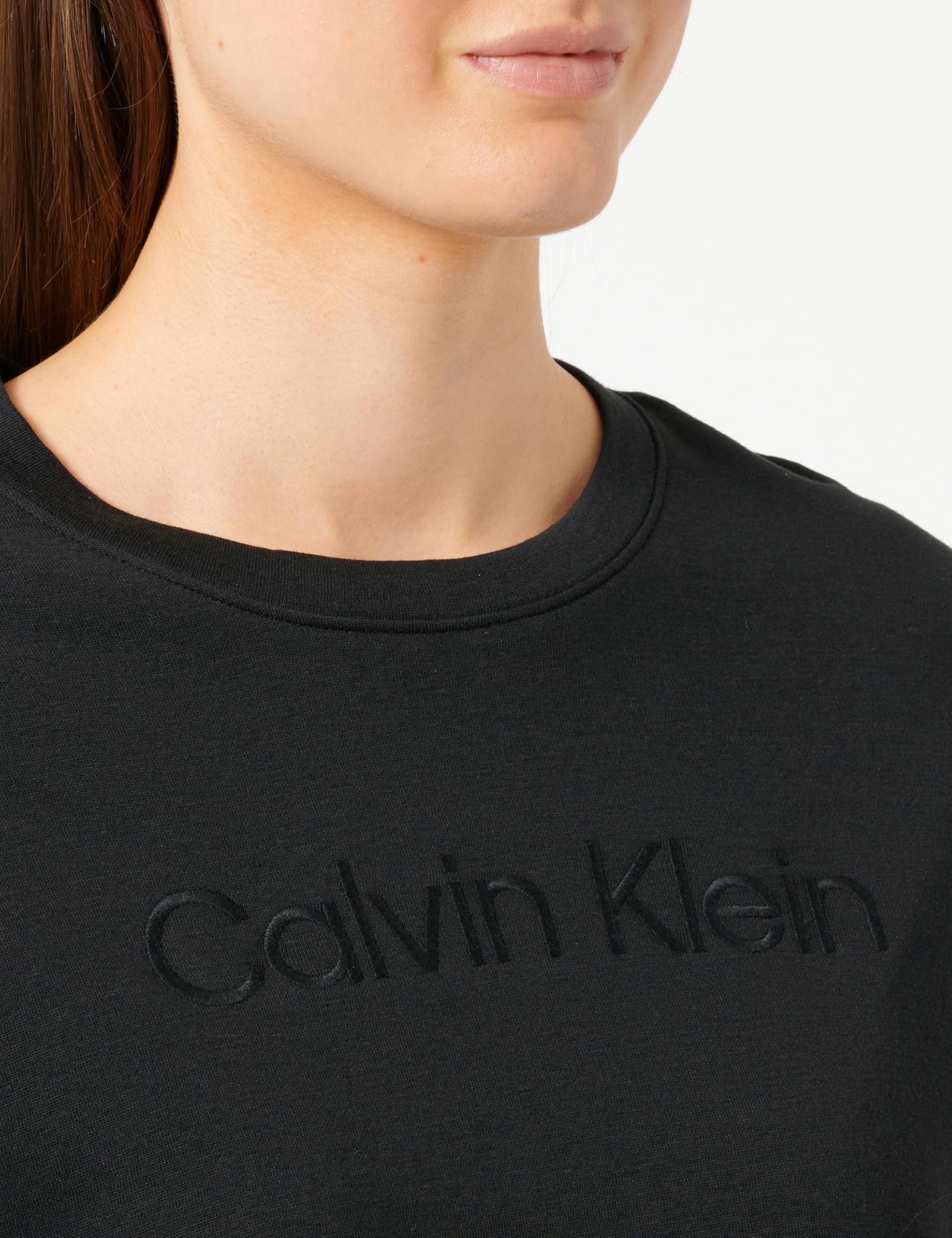 Calvin Klein Felpa a Maniche Lunghe Donna