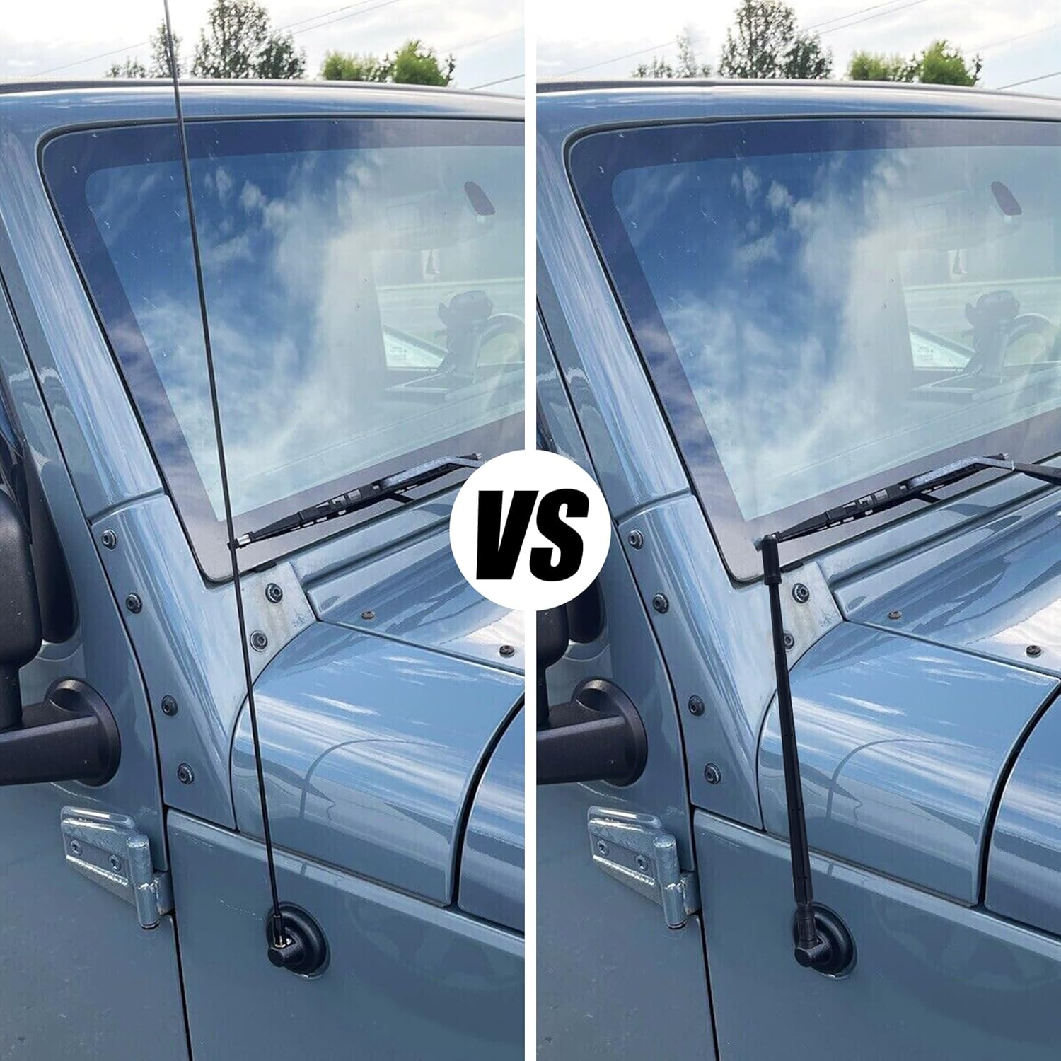 VOFONO 13 Inch Antenna for 2007-2024 Jeep Wrangler Gladiator, Jeep Wrangler Gladiator Accessories