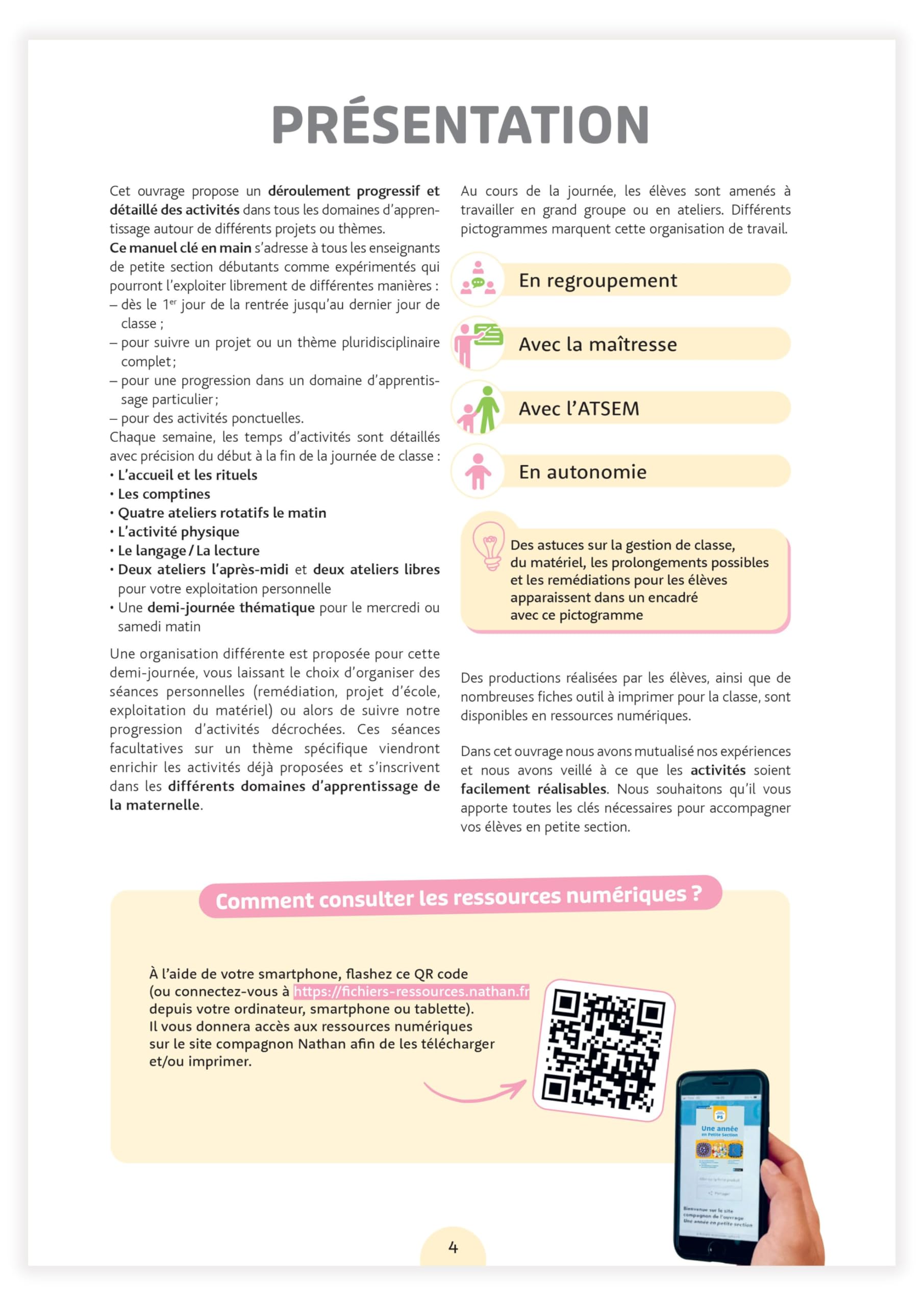 Une année en Petite Section - Manipuler, S'exprimer, Consolider
