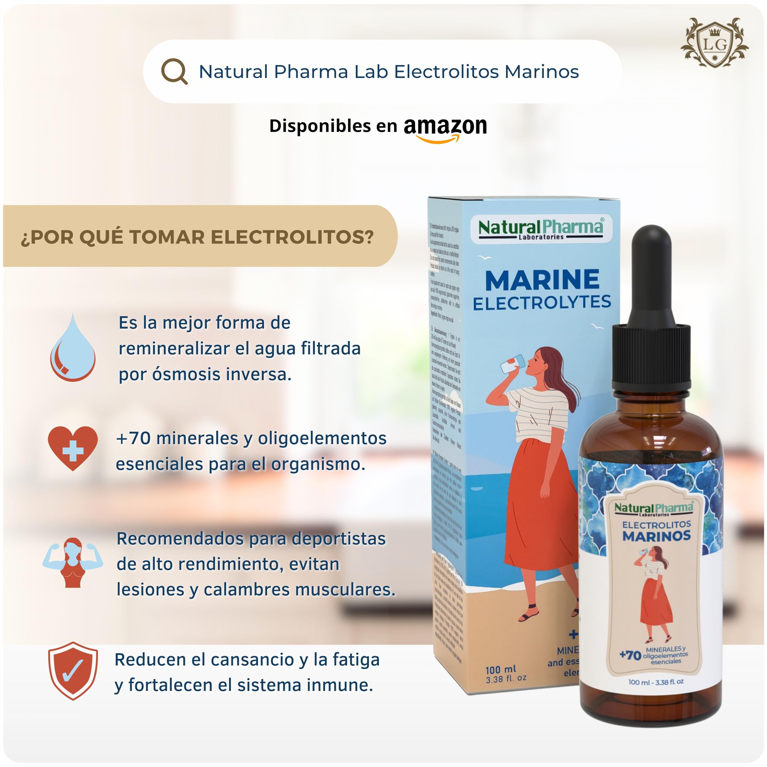 LG Health Purificador de Agua con Sistema de Ósmosis Inversa Compacta - Dispensador de Agua Potable con 6 Niveles de Temperatura - Máxima Filtración de Tóxicos - Sin Instalación - Filtros Incluidos.