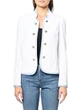 Women's Band Jacket, Bright White, X-Small